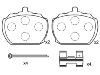 刹车片 Brake Pad Set:5 010 540