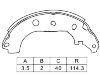 Zapata de freno Brake Shoe Set:K3427