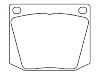 刹车片 Brake Pad Set:GBP90110