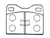 Brake Pad Set:4248.68