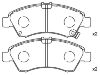 Bremsbelagsatz, Scheibenbremse Brake Pad Set:06450-S2G-000