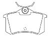 刹车片 Brake Pad Set:9 944 395