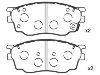 Plaquettes de frein Brake Pad Set:G2YD-33-23Z