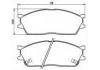 Brake Pad Set:58115-FDA00