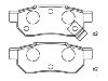 刹车片 Brake Pad Set:43022-ST3-E00