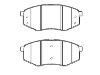 Brake Pad Set:58101-2SA00