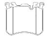 Brake Pad Set:34 11 6 858 540