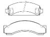 Brake Pad Set:D543-7081