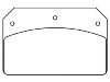 Brake Pad Set:DR1-8350