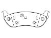 Brake Pad Set:F6AZ-2200AA