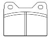 Bremsbelagsatz, Scheibenbremse Brake Pad Set:D108-7042