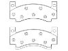 Brake Pad Set:D55-781A