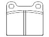 Brake Pad Set:D58-796