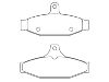 Brake Pad Set:14085889