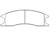 Brake Pad Set:D95-7030