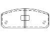 Brake Pad Set:D69-7002