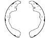 Zapata de freno Brake Shoe Set:04495-01040