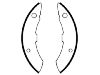 Brake Shoe Set:E6HZ-2200-B