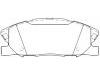 Pastillas de freno Brake Pad Set:68245089AA