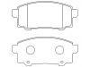 Pastillas de freno Brake Pad Set:55200-62L00-000